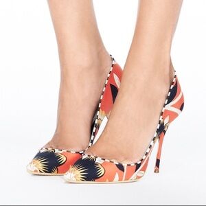 J.Crew x Sophia Webster Floral Heels -Spring Collection